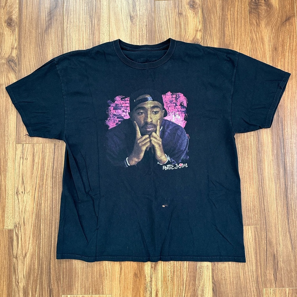 Poetic Justice Tupac Shakur Men’s XXL T Shirt